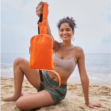 INICAT Nylon Small Crossbody Bag for Travel Essentials