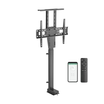 ynVISION.DESIGN Motorized TV Lift Mount for 37"-77" TVs | Vertical Lift with RF Remote & Smartphone ...