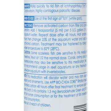 API LIQUID SUPER ICK CURE Fish remedy, Freshwater and Saltwater Fish Medication 4 fl oz(Pack of 1), White