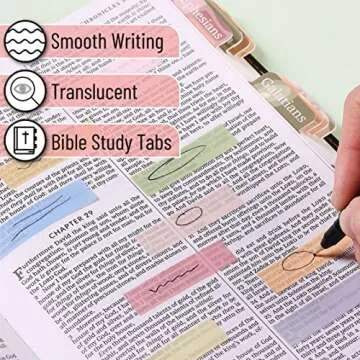 Mr. Pen Sticky Tabs - 1600 Colorful Page Markers for Organizing