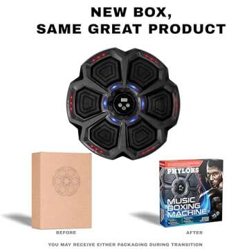 Music Boxing Machine - Fun Exercise Equipment for Kids & Adults