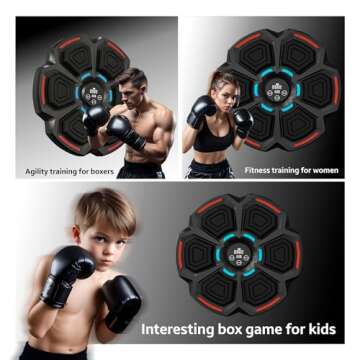Interactive Music Boxing Machine for All Ages