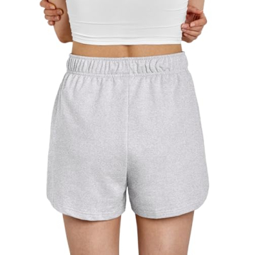 AUTOMET Women's Sweat Shorts Comfy Breathable Summer Fashion