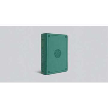 ESV Study Bible, Personal Size (TruTone, Turquoise, Emblem Design)