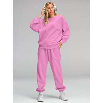 AUTOMET Sweatsuits for Women Set 2 Piece Outfits Oversized Sweatshirt Fall Outfits 2025 Lounge Sets ...