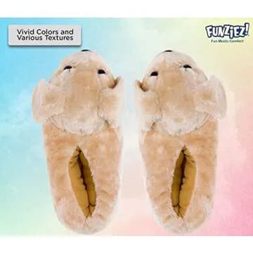 Funziez! Golden Retriever Slippers for Dog Lovers