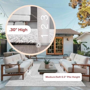 nuLOOM Braided Indoor/Outdoor Area Rug - 2' x 3'