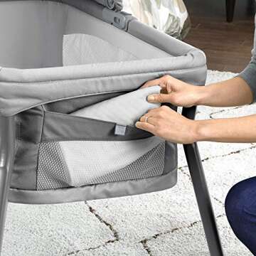 Chicco LullaGo Primo Portable Bassinet for Easy Travel