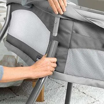 Chicco LullaGo Primo Portable Bassinet for Easy Travel