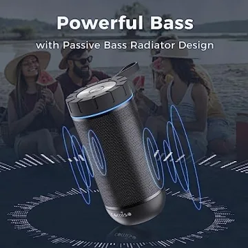 Comiso X26 Bluetooth Outdoor Speaker with Punchy Bass