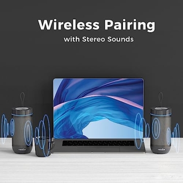 Comiso X26 Bluetooth Outdoor Speaker with Punchy Bass