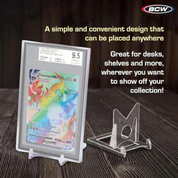 BCW Card Display Stands - 20 ct for All Card Types