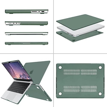MOSISO MacBook Pro 14 inch Case with Keyboard Cover and Pouch