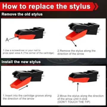 Upgrade Your Turntable with Jiomrzo 6 Pack Needle Replacement