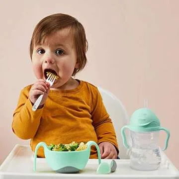 Lehoo Toddler Utensils Stainless Steel Silverware Set