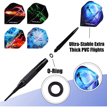 Top Electronic Dart Board with LED Display for Family Fun