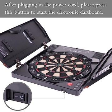 Top Electronic Dart Board with LED Display for Family Fun