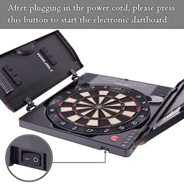 Top Electronic Dart Board with LED Display for Family Fun
