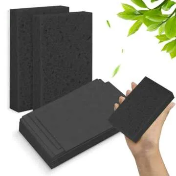 Spunspon 12-Pack Non-Scratch Scrub Sponges for Kitchen Cleaning