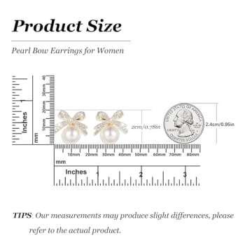 Stunning Bow Earrings for Women - Dainty and Stylish Jewelry