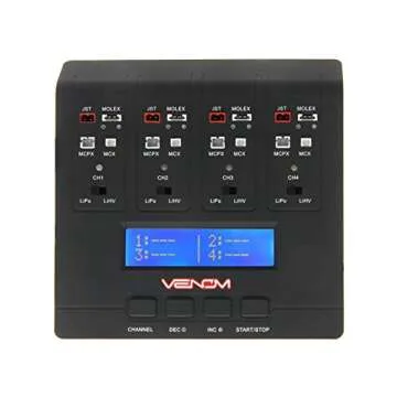 Venom Racing 0696 Pro Quad Micro AC/DC Battery Charger