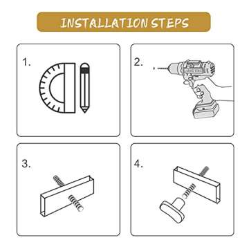 WAYUTO 1 Pair Brass Bow Tie Cabinet Knobs for Furniture