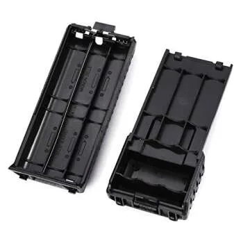 iSaddle Battery Case (6X AA Battery) for TYT F8 Baofeng UV-5R Plus UV-5R UV-5RB UV-5RE UV-5RA