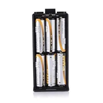 iSaddle Battery Case (6X AA Battery) for TYT F8 Baofeng UV-5R Plus UV-5R UV-5RB UV-5RE UV-5RA
