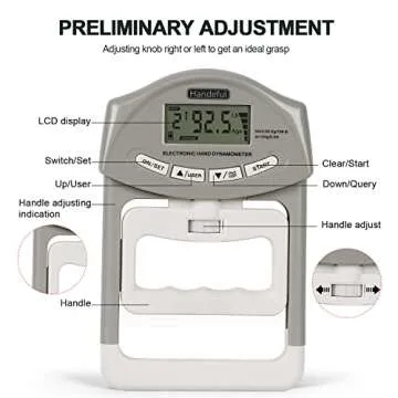Handeful Grip Strength Tester Accurate Measuring Device