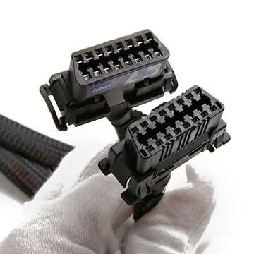 bbfly-B6 OBD2 Splitter 16 Pin Extension Cable Adapter