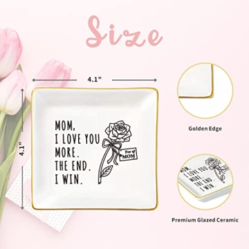 Cheroloven Jewelry Tray for Mom Elegant Gift Idea