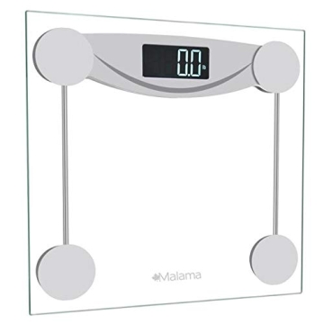 Malama Digital Body Weight Bathroom Scale – Accurate Weighing with LCD Display
