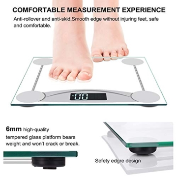 Malama Digital Body Weight Scale with High Precision Sensors