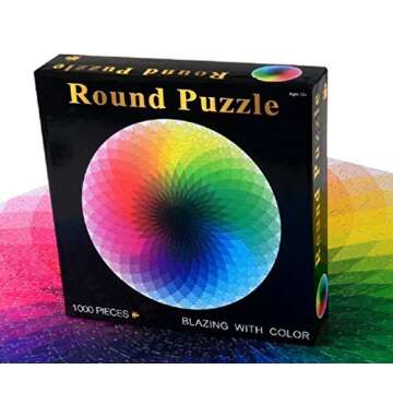 LRRH Rainbow Palette Puzzle - 1000 Pcs for All Ages