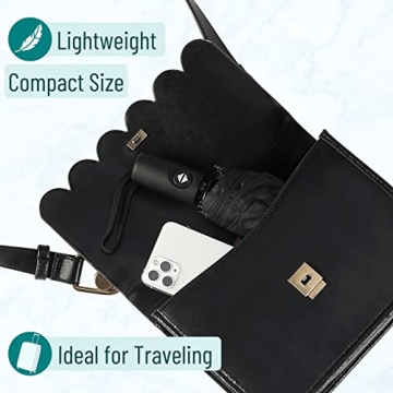 Compact Automatic Windproof Travel Umbrella