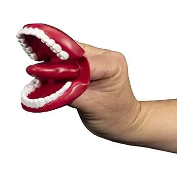 Mini Mouth Finger Puppet for Speech Therapy Education