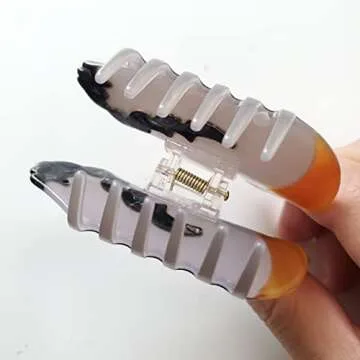 OMG Decor Duck Claw Clip,Acetate Hair Clips,Small Claw Clips for Women