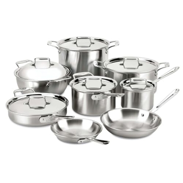 All-Clad D5 5 Ply Stainless Steel Cookware Set