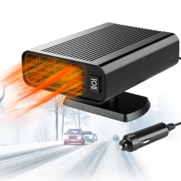 Showvigor Car Heater: Portable 2-in-1 Fast Heating and Defogging Solution for Vehicles