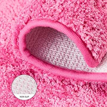 Hello Lovely Soft Preppy Bath Rug for Stylish Home