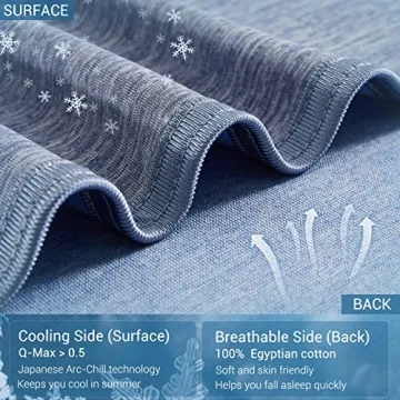Marchpower Cooling Blanket for Hot Sleepers Comfort