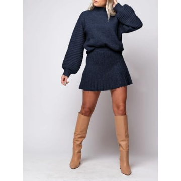 Stylish Zwurew Women's 2 Piece Set for Fall/Winter 2024