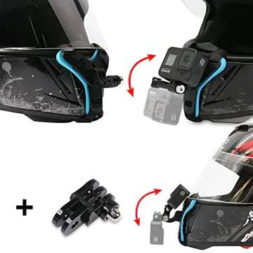SUREWO Helmet Mount for GoPro - Secure & Versatile