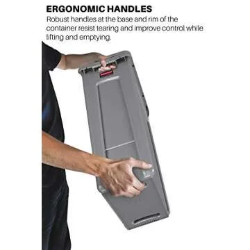 Rubbermaid Slim Jim 23 Gallon Recycling Bin - Green