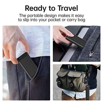 BUDI Pop-up Design 30 Slots Memory Card Case - Shockproof and Secure Organizer