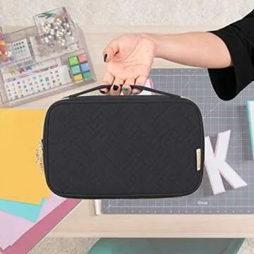 Yarwo Cricut Tools Carrying Case, Organizer Bag for Crafts
