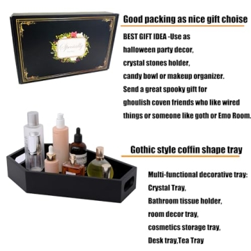Coffin Tray - Spooky Gothic Home Decor for Everyone