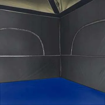 HG Tents-for-Camping-5-Person, Dark Room Cube Tent, Pop up 10x10 Canopy, UV 50+ Waterproof Windproof Family Tent, Portable with Wheeled Carry Bag, for All Seasons