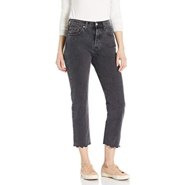 Levi's Women's 501 Crop Jeans - High Rise, Durable, Flattering Design