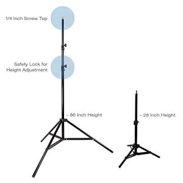 LimoStudio 600W Photography Triple Photo Umbrella Lighting Kit, Video, Umbrella Continuous Lighting Kit, CFL Photo Bulbs, Black/Silver & White Umbrella Reflector, Light Stand, Carrying Case, AGG2263
